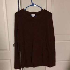 Old Navy Dark Brown Crew Neck Sweater